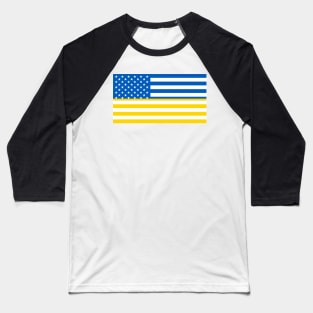 USA Supports Ukraine Baseball T-Shirt